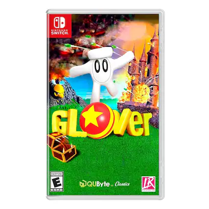 NINTENDO SWITCH
GLOver
EVERYONE E ESRB
QUByte Classics
LR DISTRIBUTION - E (Everyone)