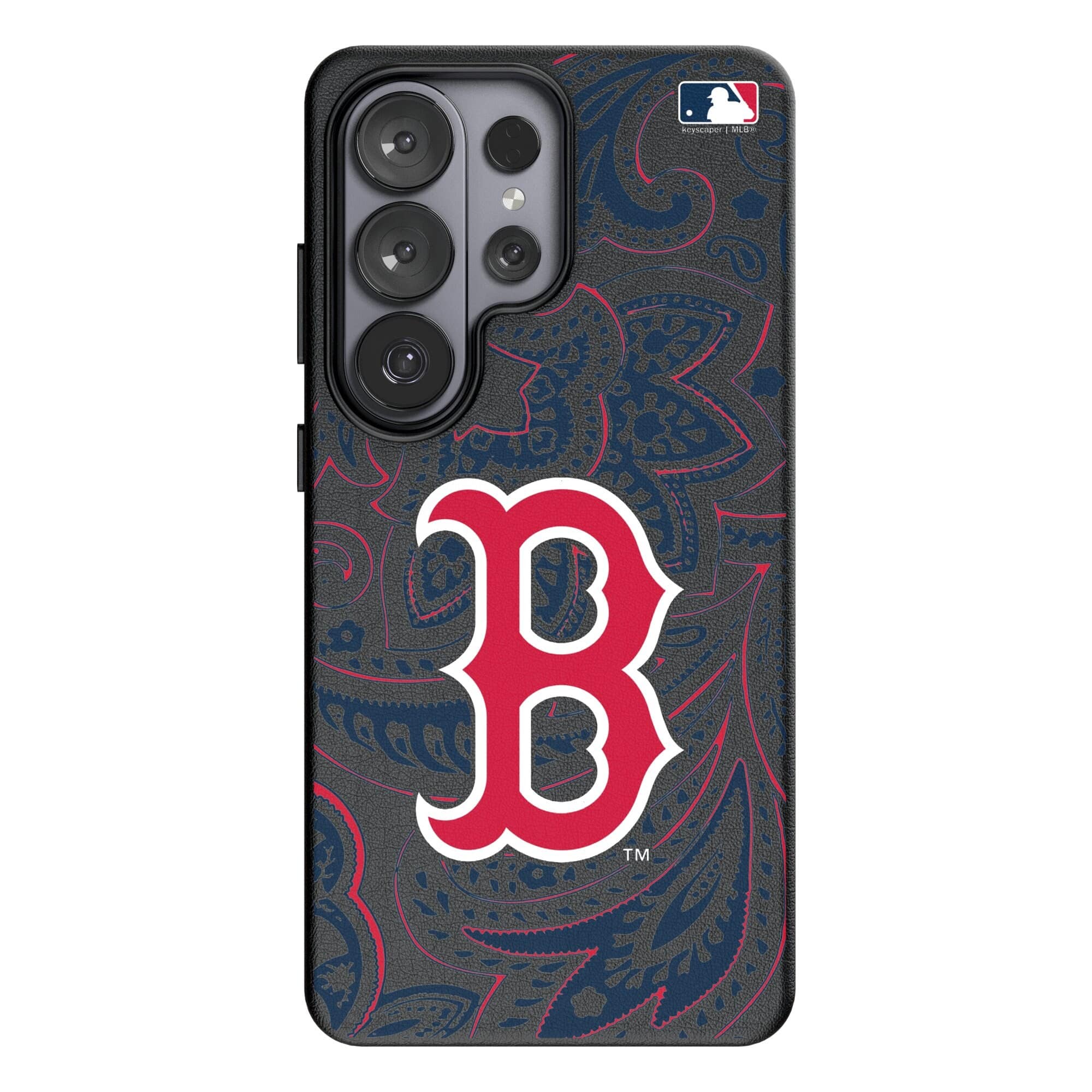 Keyscaper - MLB - Boston Red Sox - Paisley Galaxy Magnetic Bump Case - S25 Plus - Black price history on PriceWatchPro