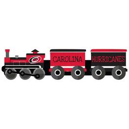 Fan Creations - Carolina Hurricanes 6'' x 24'' Train Cutout Sign - Multicolor