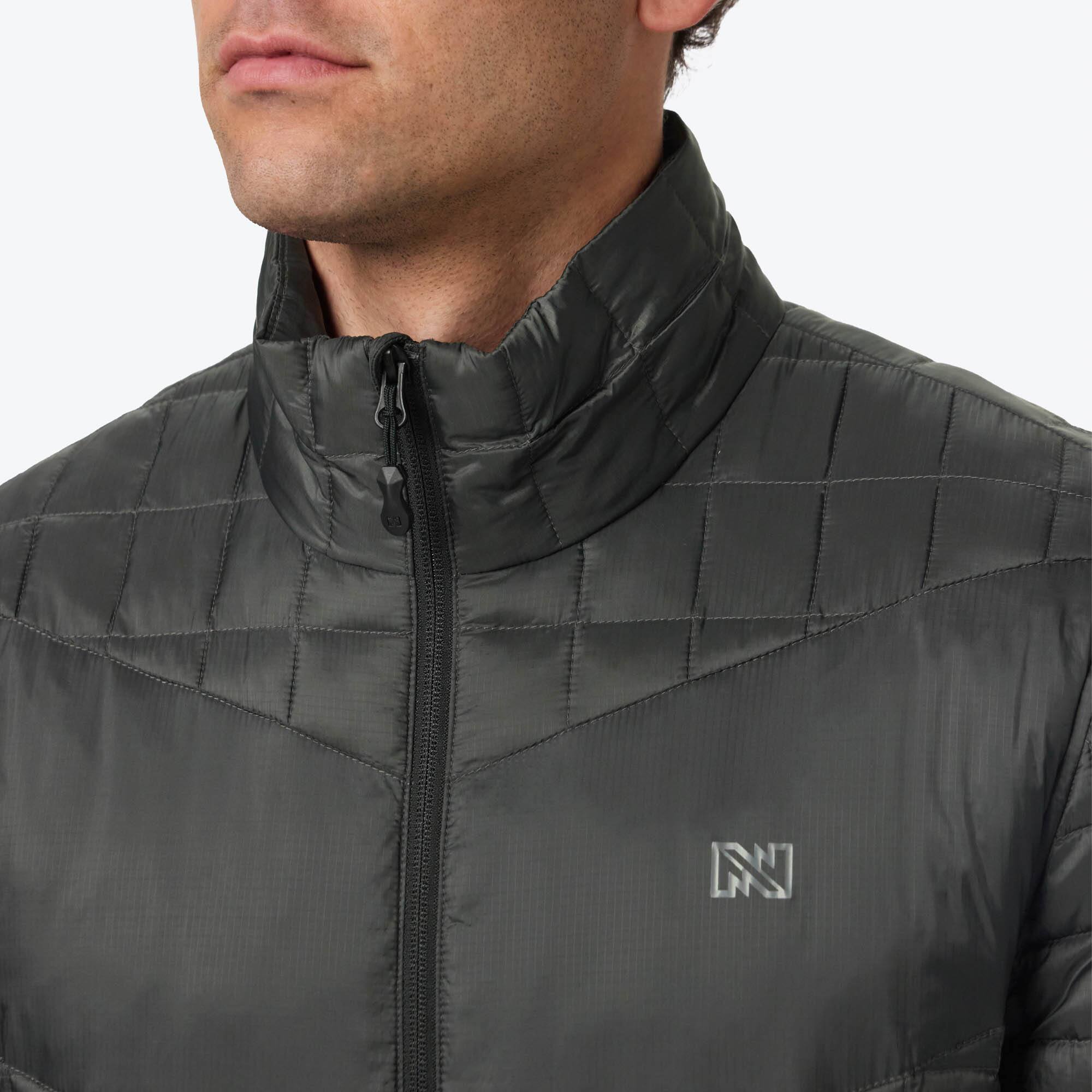 Alt View 1. Mobile Warming - Men's Outrider Heated Jacket - Dark Charcoal.