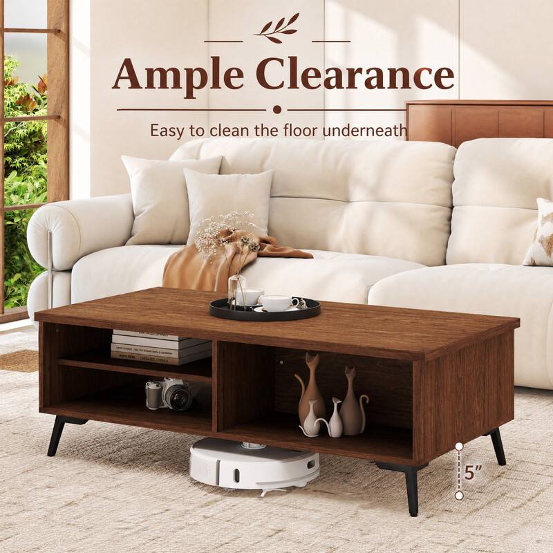 Ample Clearance  
Easy to clean the floor underneath  

5"