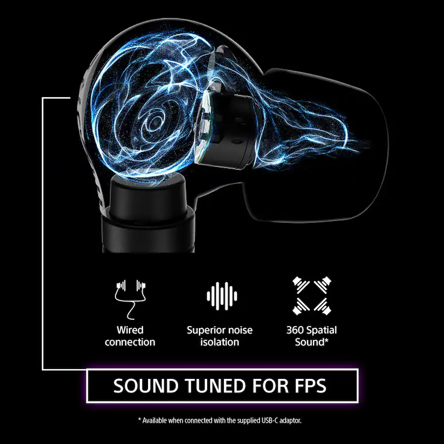 Sony INZONE E9 Wired In Ear Monitor for Gaming White IERG900/W - Best Buy
