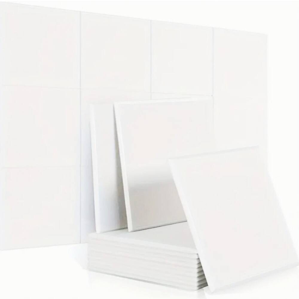 Front. Wellco - 12 PC Quadrangular Sound-Absorbing Panels 12*12Inch Wall Panels.