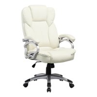 CorLiving Executive Office Chair - White - Front_Zoom