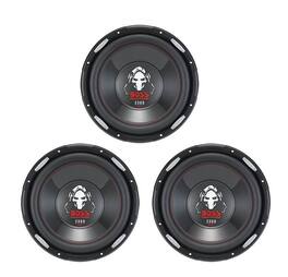 BOSS Audio - 3) NEW BOSS P126DVC 12" 6900W DVC Car Audio Power Subwoofers Subs Woofers 4 Ohm - Black