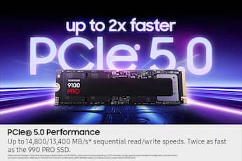 Samsung – 9100 PRO 4TB Internal SSD PCIe Gen 5x4 NVMe, Speeds Up Samsung – 9100 PRO 4TB Internal SSD PCIe Gen 5x4 NVMe, Speeds Up