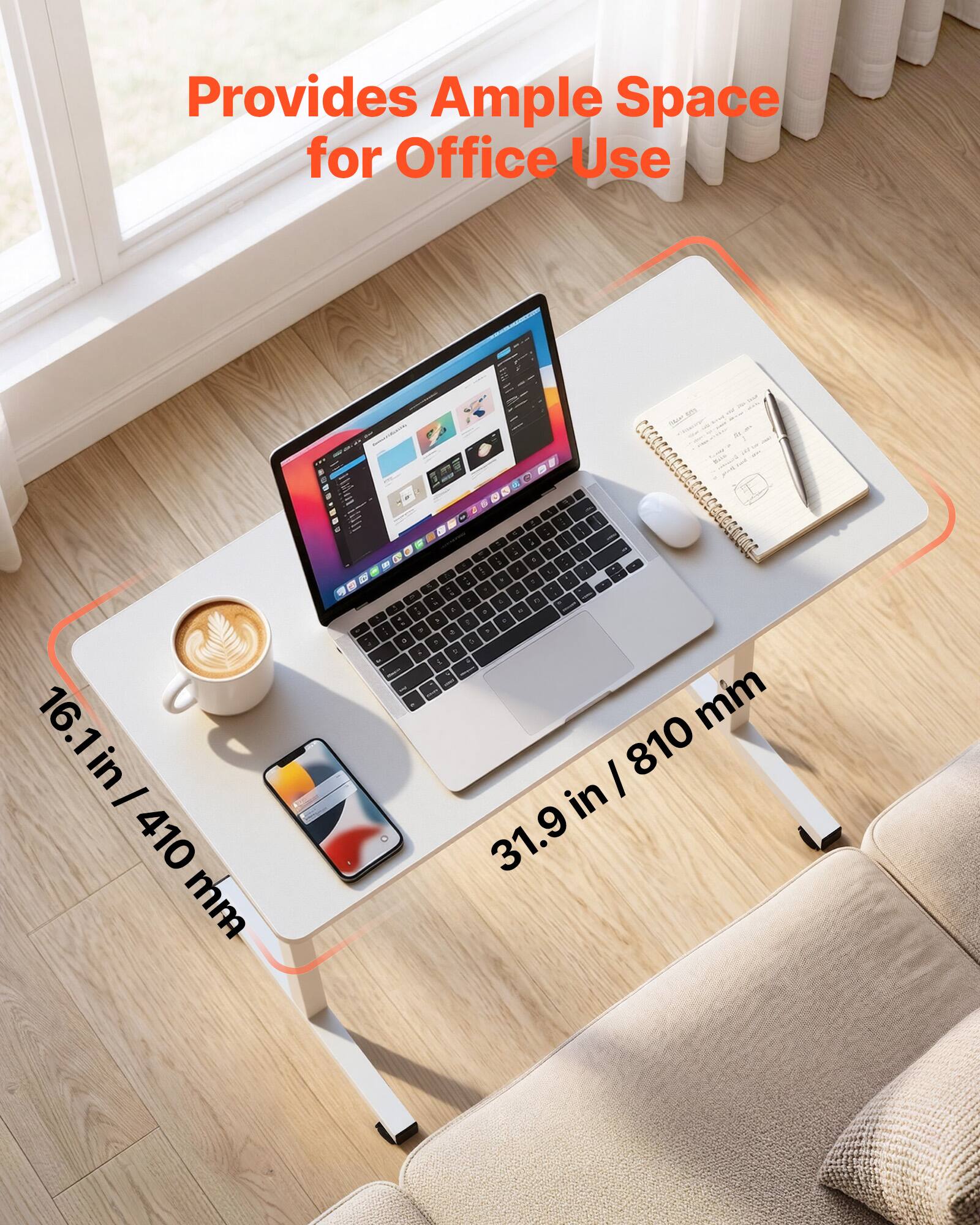 Provides Ample Space for Office Use

16.1 in / 410 mm

31.9 in / 810 mm