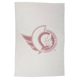 Logo Brands - Ottawa Senators 54" x 84" Sweatshirt Blanket - Multicolor
