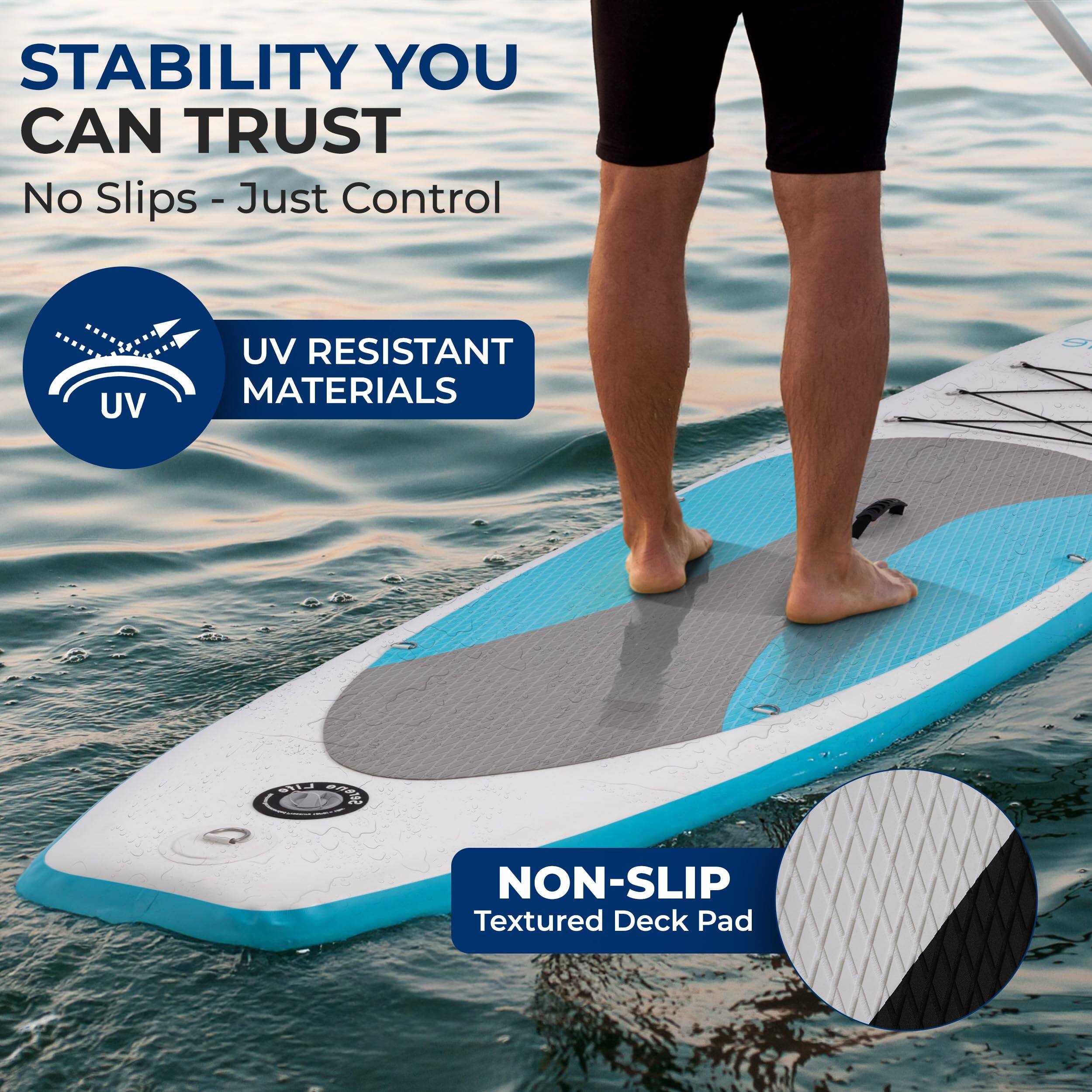 STABILITY YOU CAN TRUST  
No Slips - Just Control  

UV RESISTANT MATERIALS  

NON-SLIP Textured Deck Pad