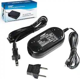 HQRP - AC Adapter for JVC AP-V10U AP-V11U AP-V12U AP-V13U GR-D22 GR-D30 GR-D31 GR-D70 GR-DV500 GR-DV800 GR-DV801 Camcorder