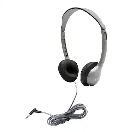 Front. HamiltonBuhl - SchoolMate Personal Stereo Headphone with Leatherette Cushions.