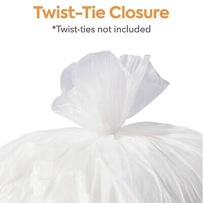 Twist-Tie Closure  
*Twist-ties not included