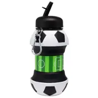Maccabi Art - Maccabi Art: Collapsible 1 Liter Water Bottle, Soccer Ball - Front_Zoom