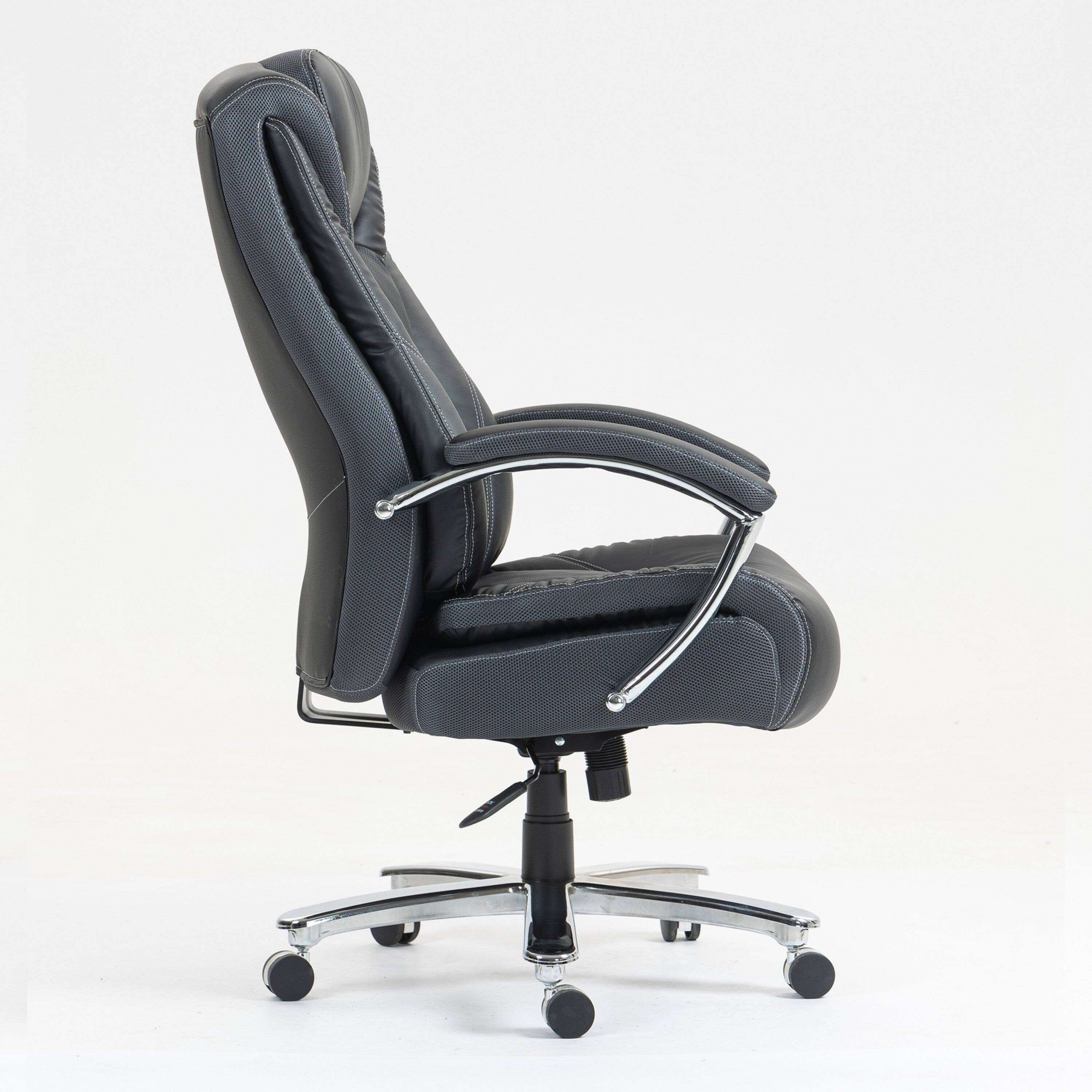 Alt View 6. Boyel Living - High Back Adjustable Ergonomic Office Chair Black - Black.