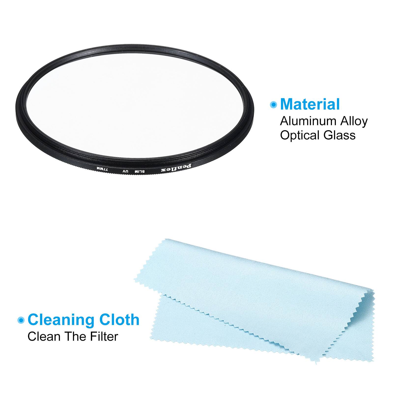 - Material: Aluminum Alloy Optical Glass
- Cleaning Cloth: Clean The Filter