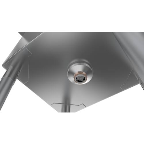 Alt View 2. Koolmore - 29 in. One compartment Stainless Steel  Restaurant Sink with Drainboard, Bowl Size 14" x 16" x 11" - Stainless Steel.