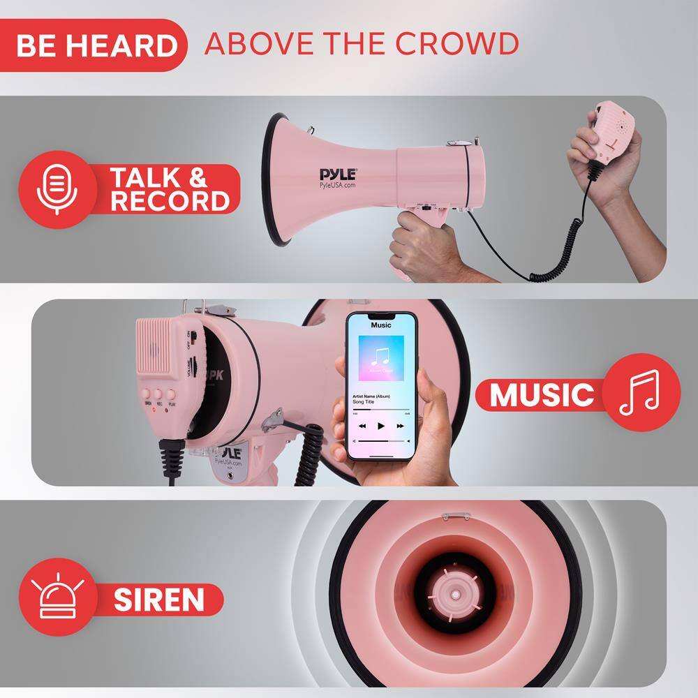 BE HEARD ABOVE THE CROWD

TALK & RECORD

MUSIC

SIREN
