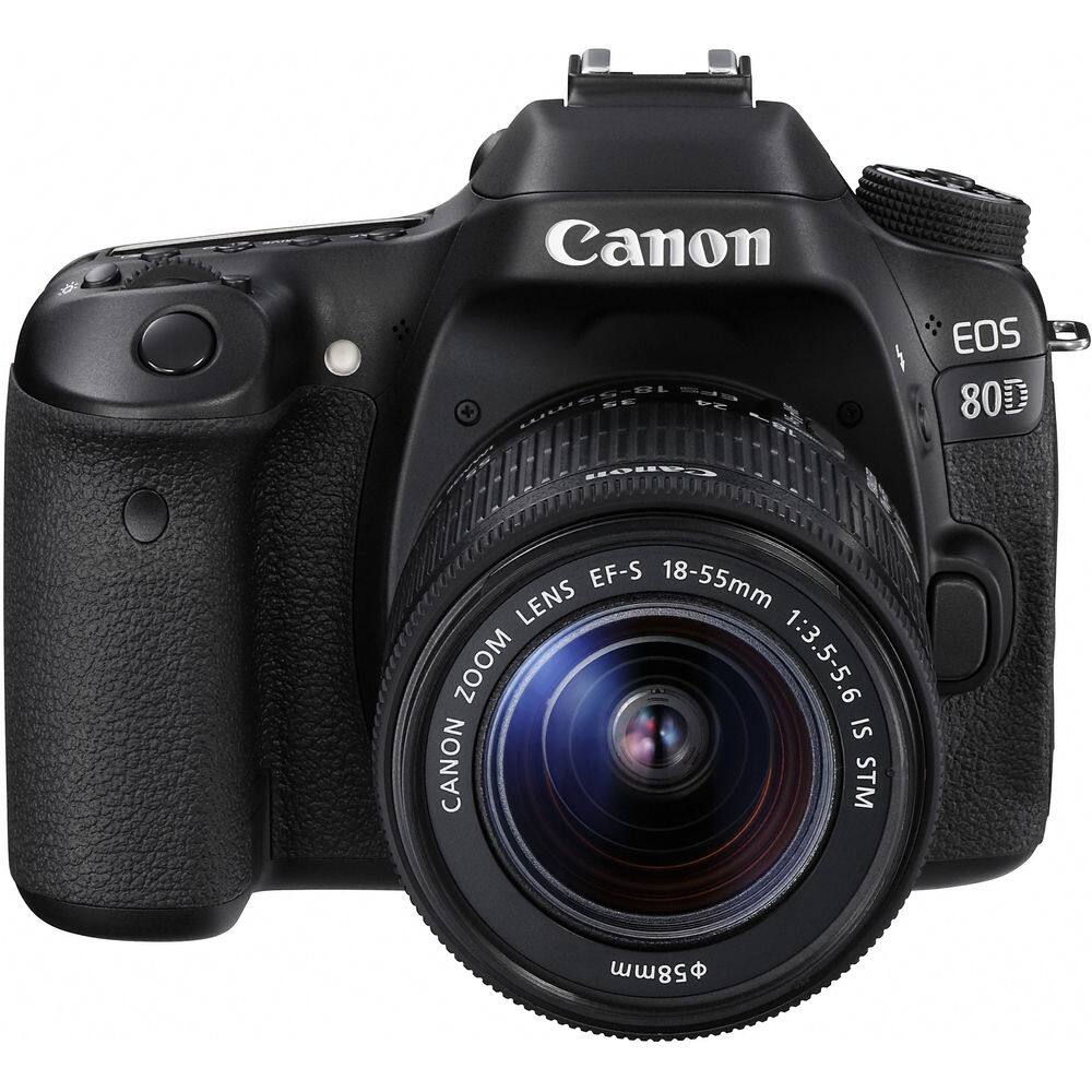 Canon EOS 80D EF-S 18-55mm ZOOM LENS 1:3.5-5.6 IS STM 58mm