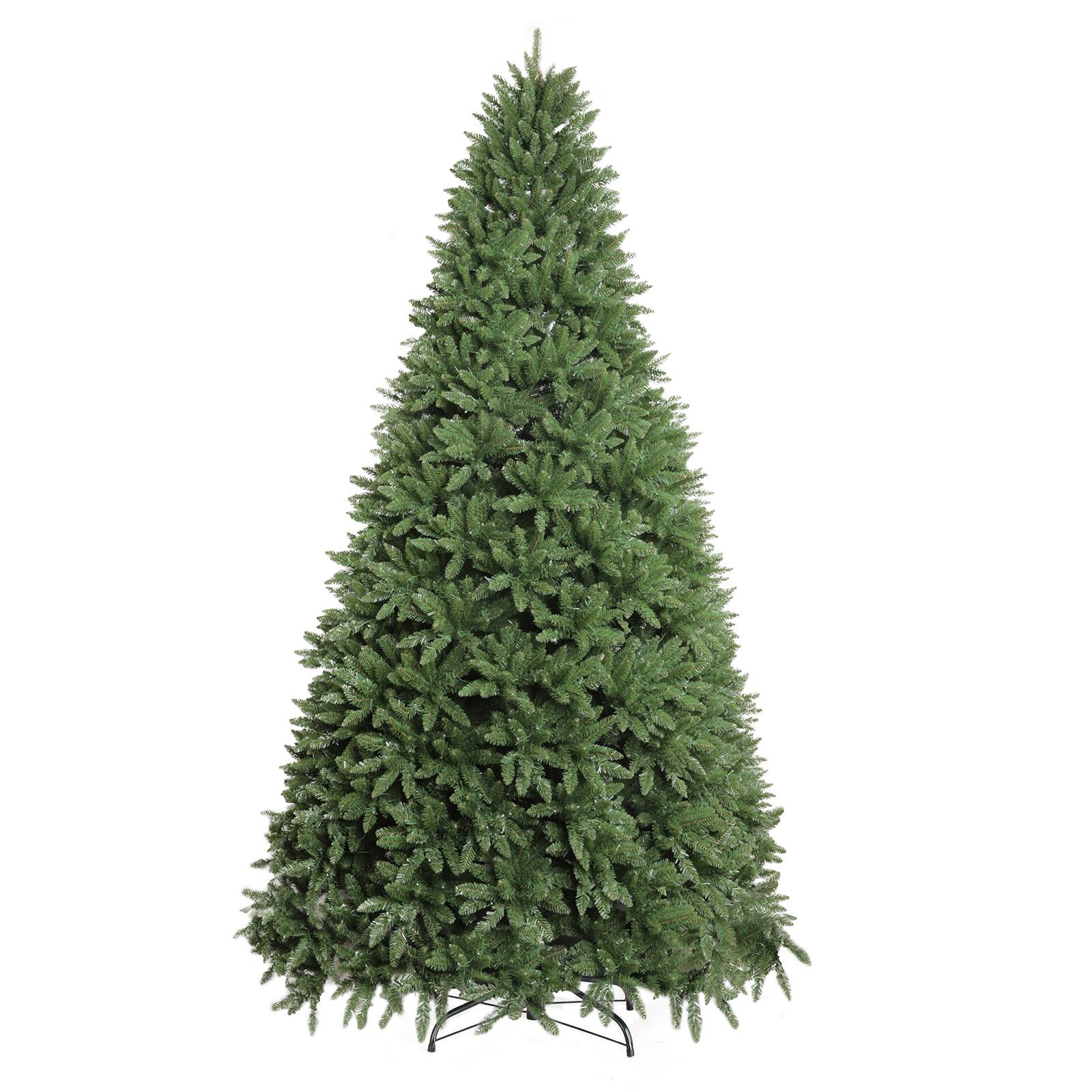 Alt View 2. Spaco - Spaco 12ft Automatic Tree Structure PVC Material 7794 Tips Christmas Tree - Green.