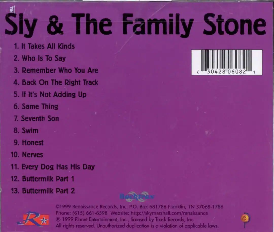 Back. Backtracks [CD].