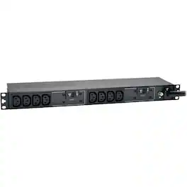 Eaton Tripp Lite Series 7.7kW Single-Phase 200-240V Basic PDU, 10 C13 Outlets, IEC 309 32A Input, 3.6 m Cord, 1U - Blue
