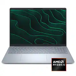 Dell - Plus 16" 2K Touchscreen Laptop,Ryzen AI 7 350,32GB RAM,2TB SSD,Backlit Keyboard,Wi-Fi 7,Win11 Pro - Blue