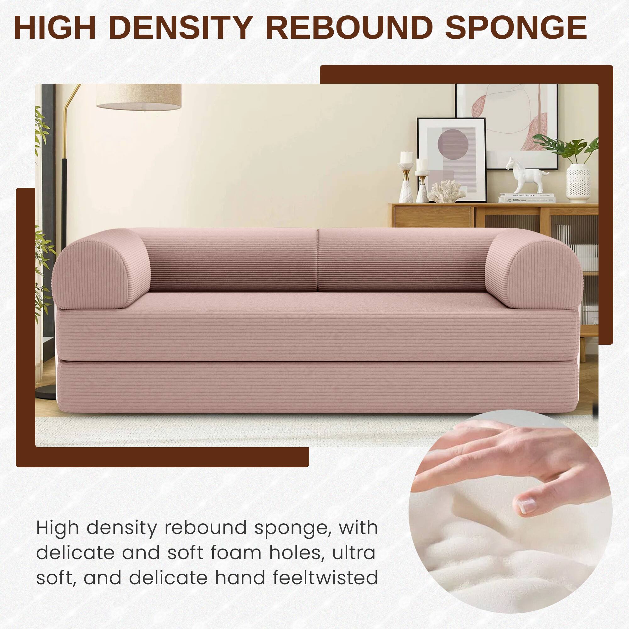 HIGH DENSITY REBOUND SPONGE

High density rebound sponge, with delicate and soft foam holes, ultra soft, and delicate hand feel twisted