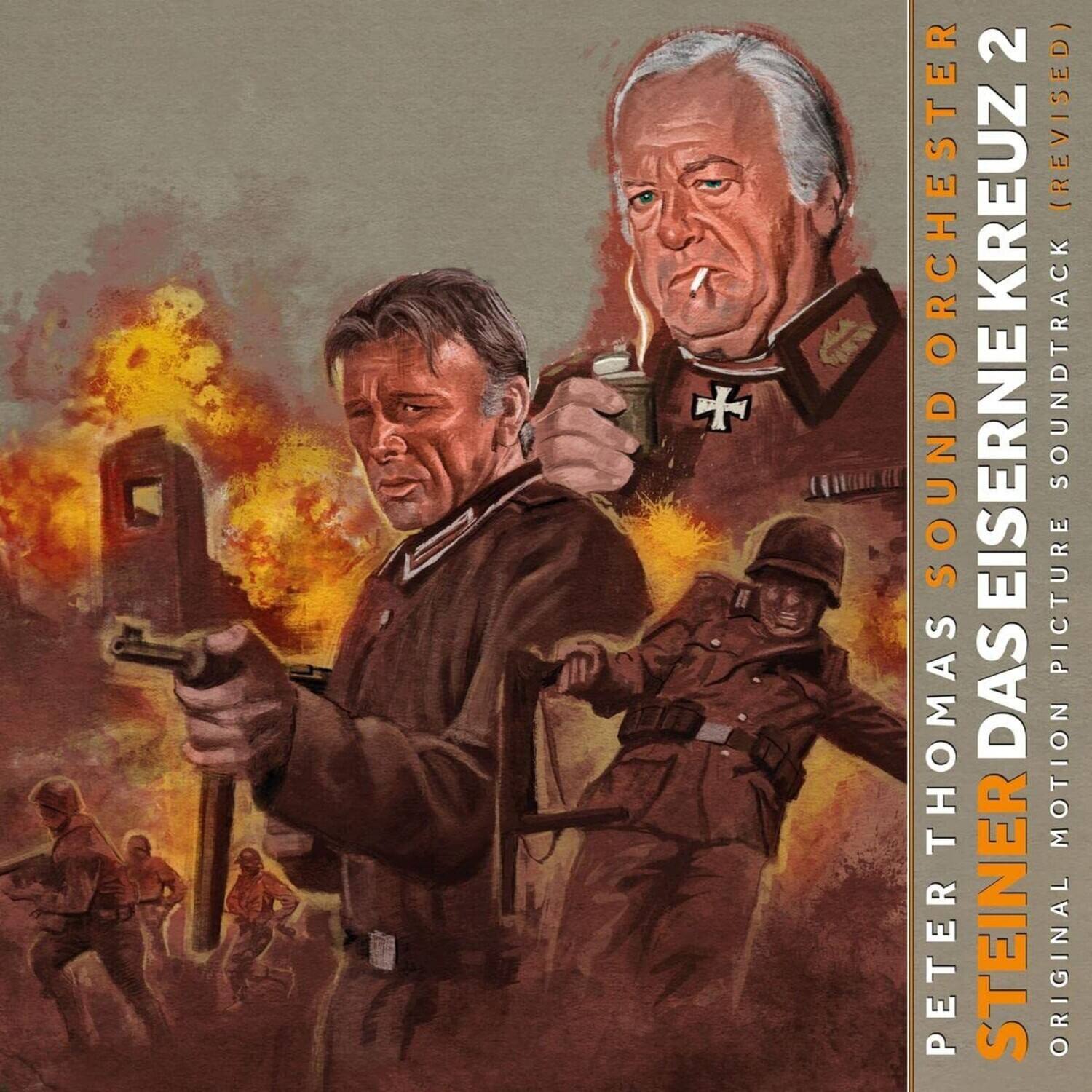 PETER THOMAS ORCHESTER  
STEINER DAS EISENREUZ 2  
ORIGINAL MOTION PICTURE SOUNDTRACK (REVISED)
