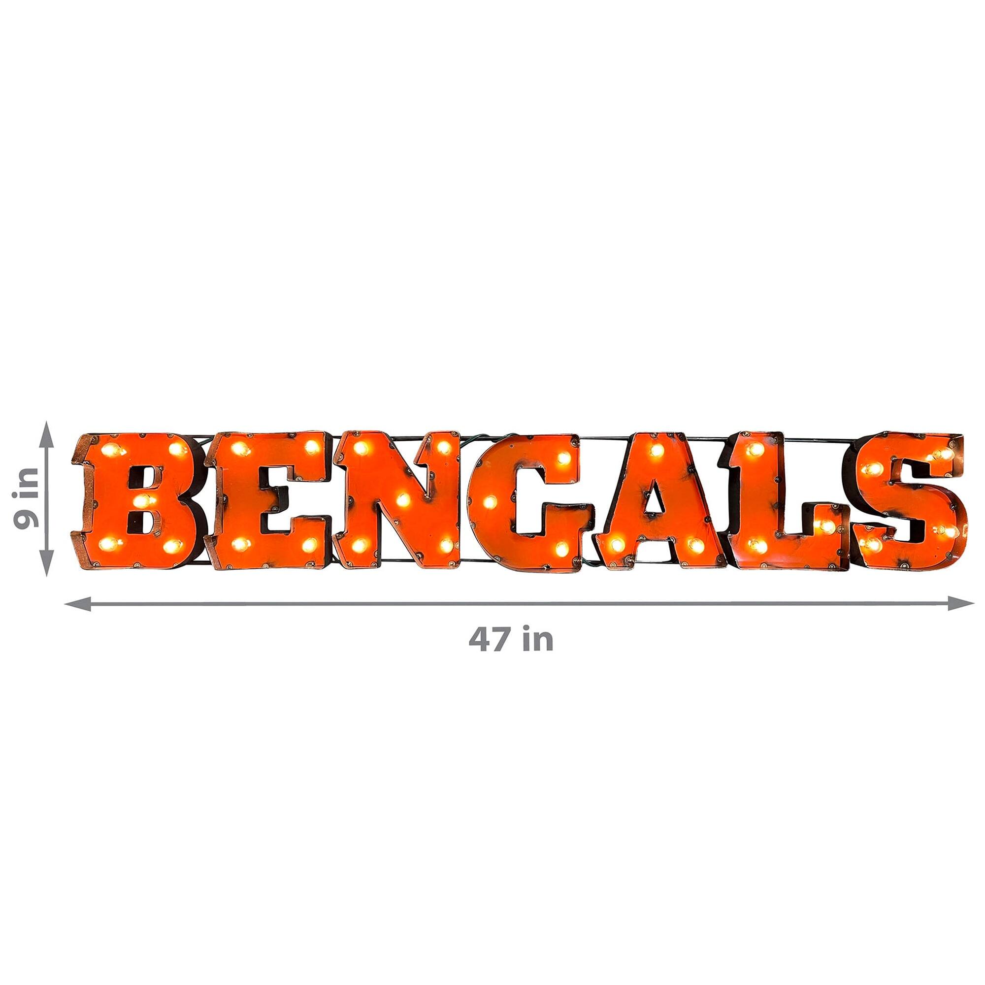 9 in  
47 in  
BENGALS