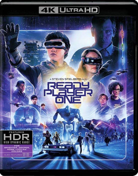 Front. Ready Player One (4K Ultra HD + Blu-ray) [UHD].