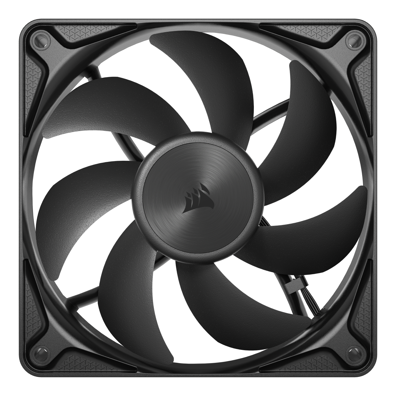 Alt View 3. CORSAIR - CORSAIR RS120 II 120mm PWM Fan - Black.