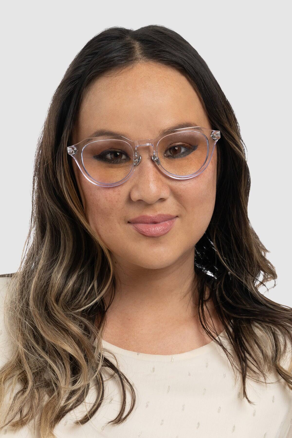 Alt View 2. GUNNAR - GUNNAR Computer Glasses - tokidoki Cotton Candy Carnival, Lilac Skies,Clear Lens - Blue Light Blocking, Relieve Dry Eye - Lilac Skies.