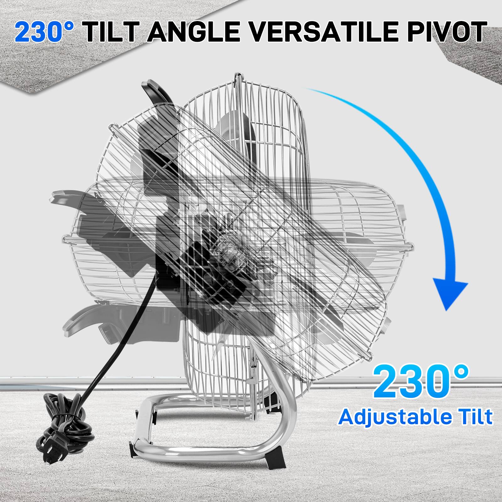 230° TILT ANGLE VERSATILE PIVOT

230° Adjustable Tilt