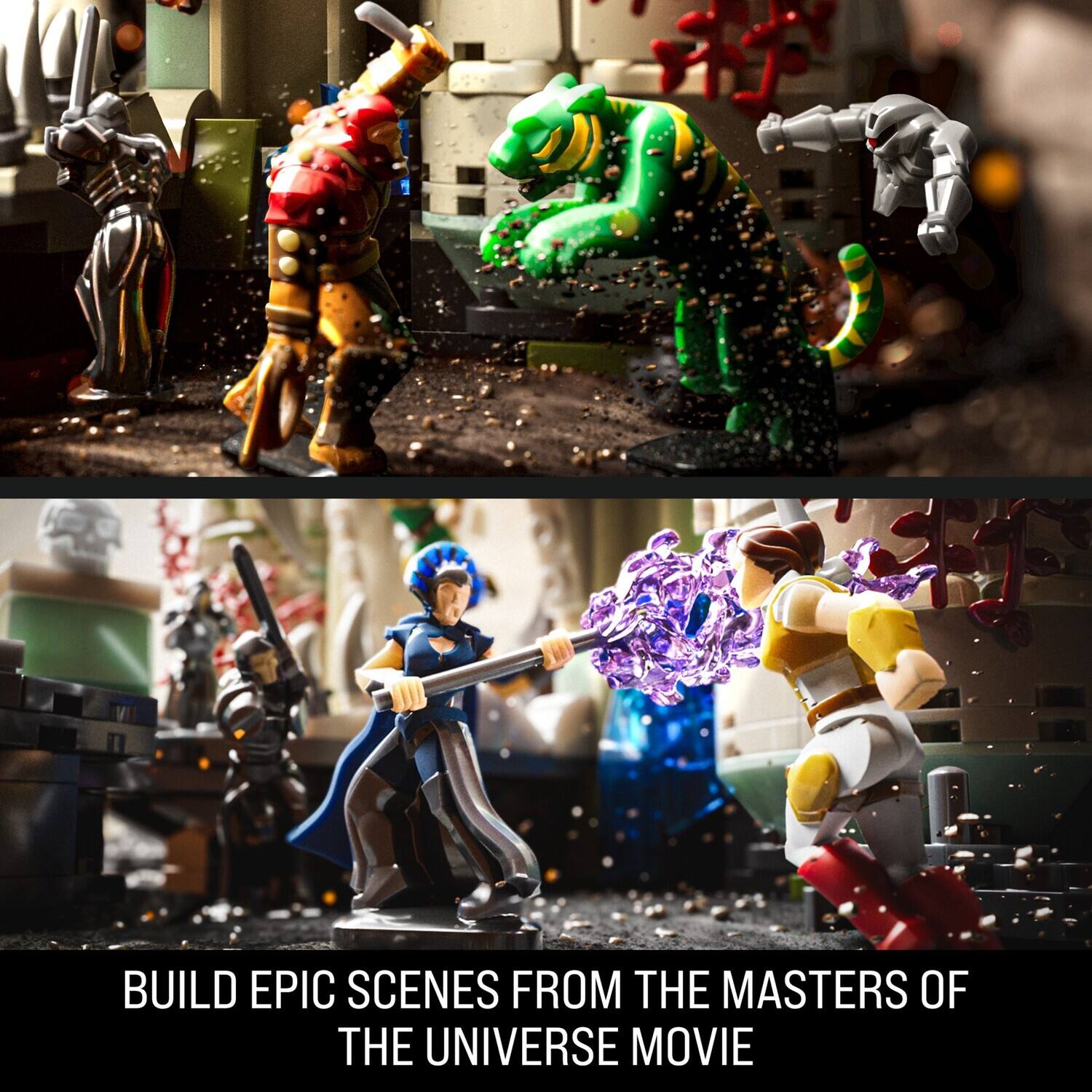 BUILD EPIC SCENES FROM THE MASTERS OF THE UNIVERSE MOVIE