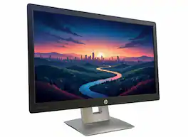 HP - Refurbished Excellent - EliteDisplay E232 23-Inch Monitor IPS LED backlight, 1920x1080 @60Hz, Display, VGA & HDMI Connectivity Ports