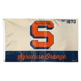 WinCraft - Syracuse Orange Single-Sided College Vault Deluxe Flag - Multicolor