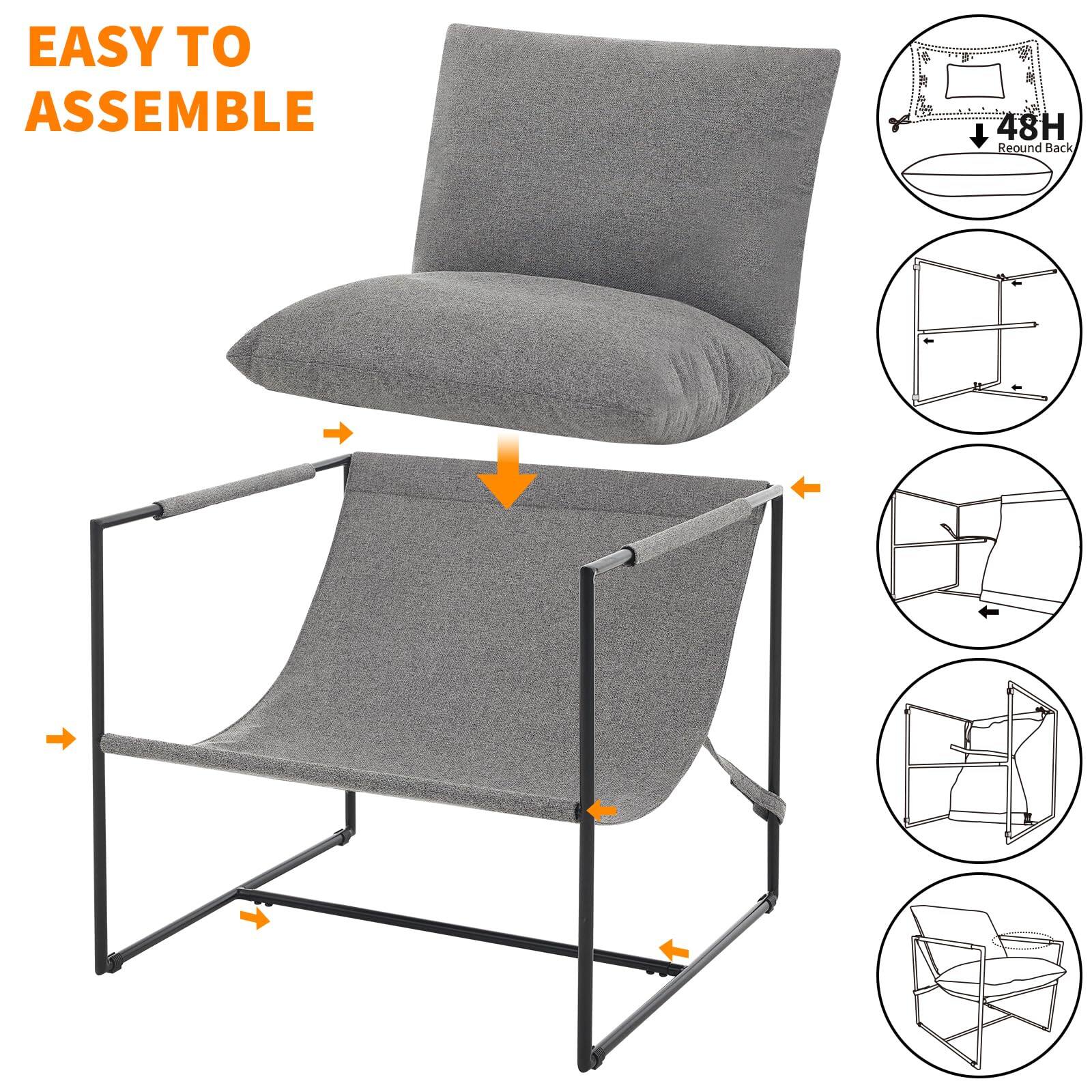 EASY TO ASSEMBLE

48H Round Back
