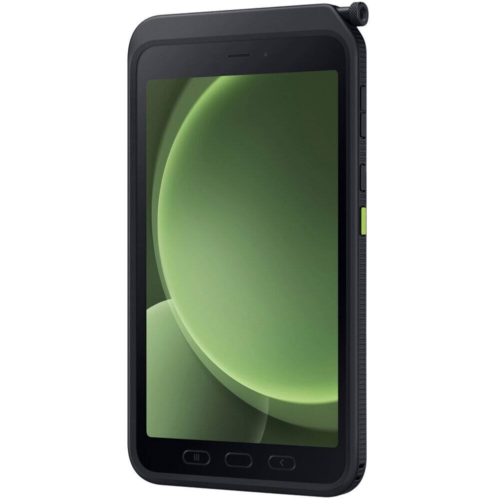 Alt View 12. Samsung - Galaxy Tab Active5 8" - 128GB - Unlocked -  Green/Black - Green/Black.