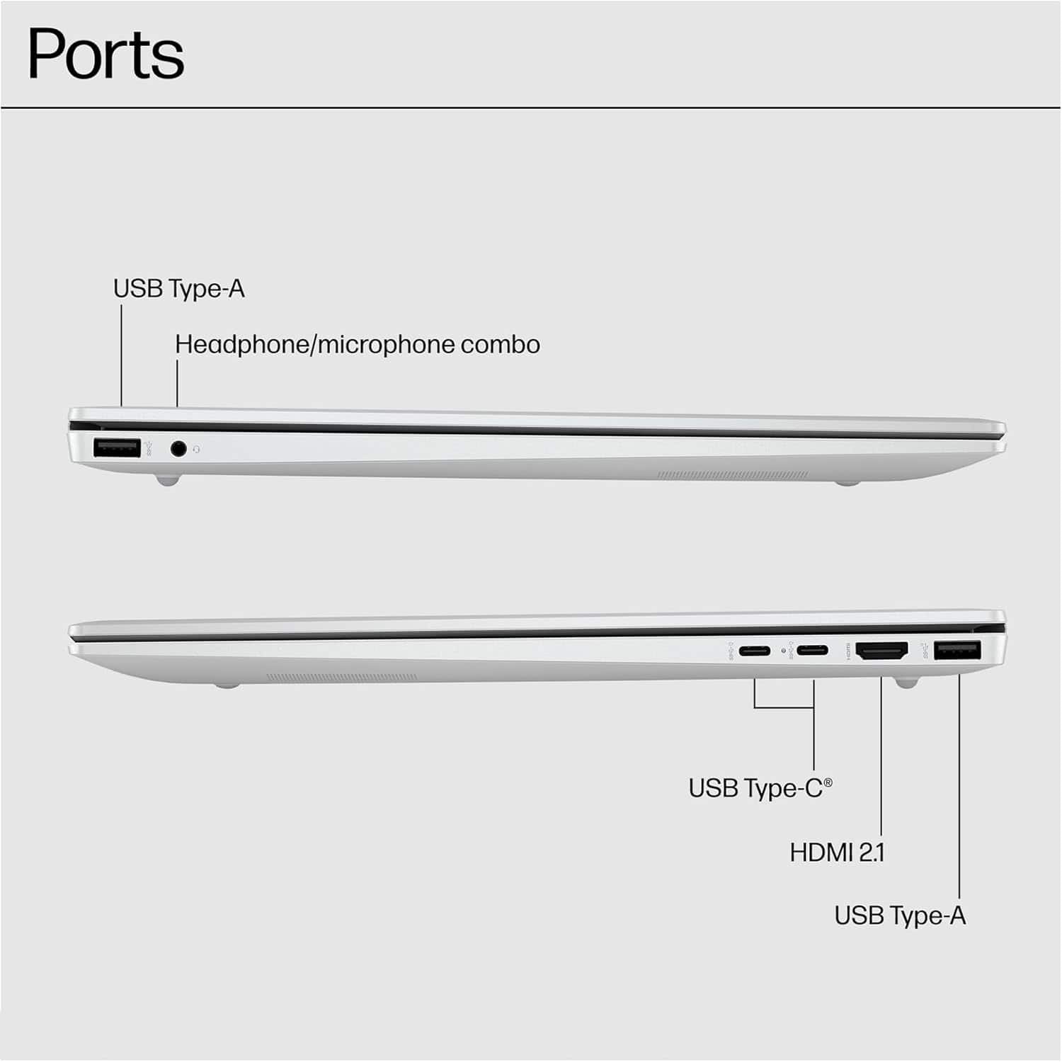 HP Upgraded OmniBook 5 Laptop 16.0 WUXGA (AMD Ryzen AI 7 350, 32GB