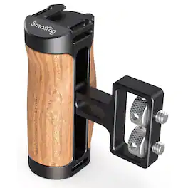 Smallrig - Wooden Mini Side Handle with 1/4"-20 Screws