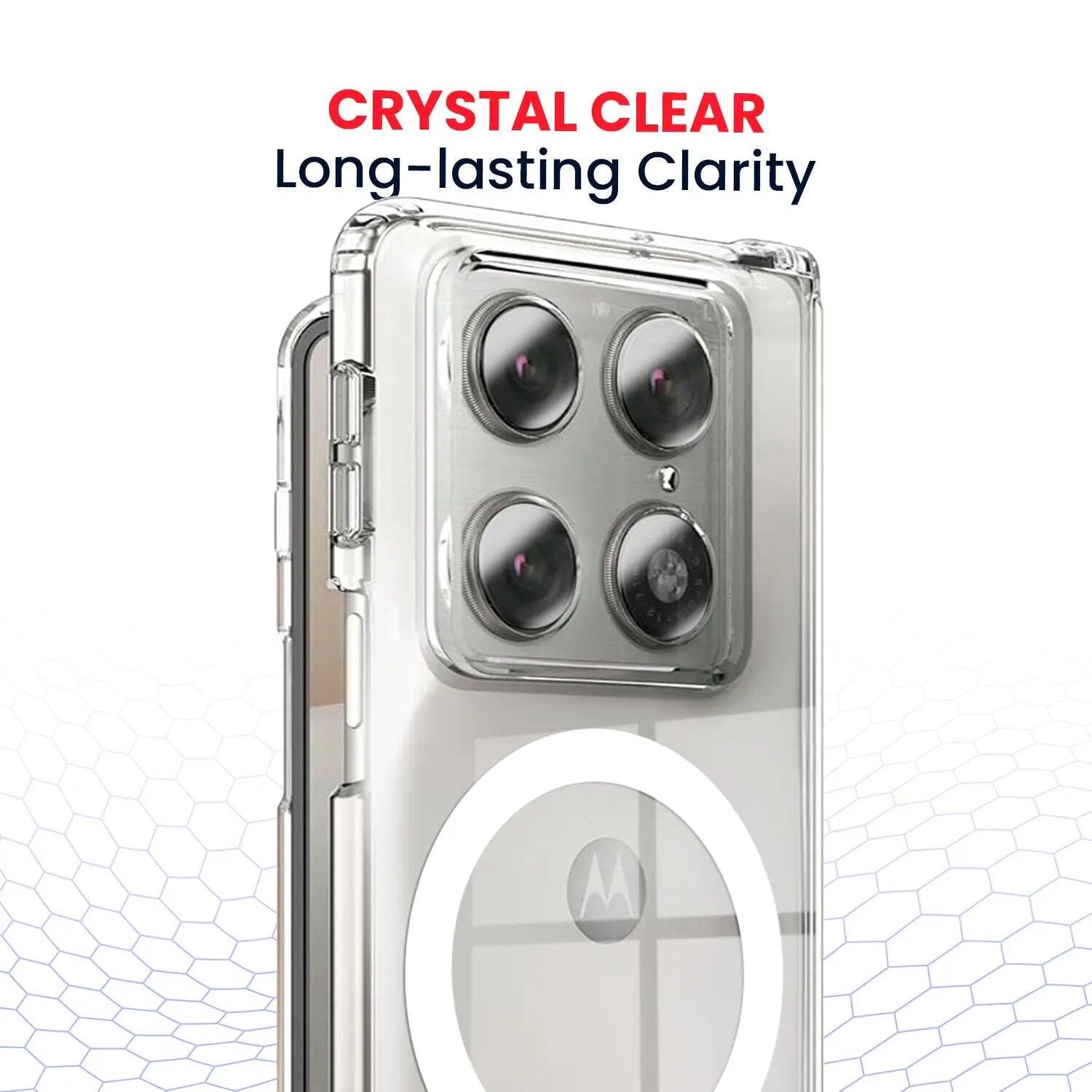 CRYSTAL CLEAR  
Long-lasting Clarity