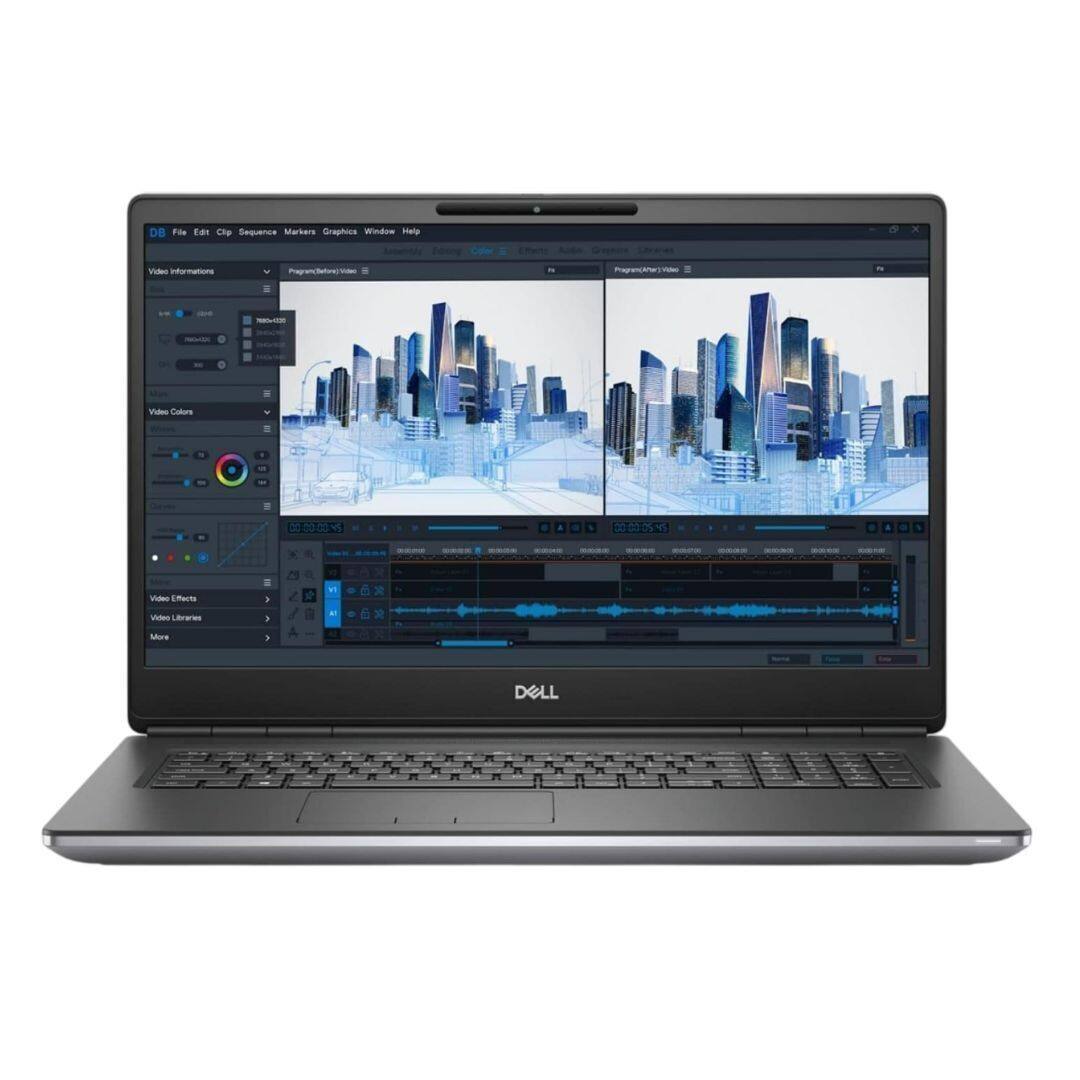 Sure, here is the corrected and grouped text from the image:

---

**File Edit Clip Sequence Markers Graphics Window Help**

**Video Information**

**Video Colors**

**Video Effects**

**Video Libraries**

**More**

**DELL**

---

This text appears to be from a video editing software interface on a Dell laptop.