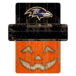 Fan Creations - Baltimore Ravens 12" x 12" Jack-O-Lantern Display - Orange