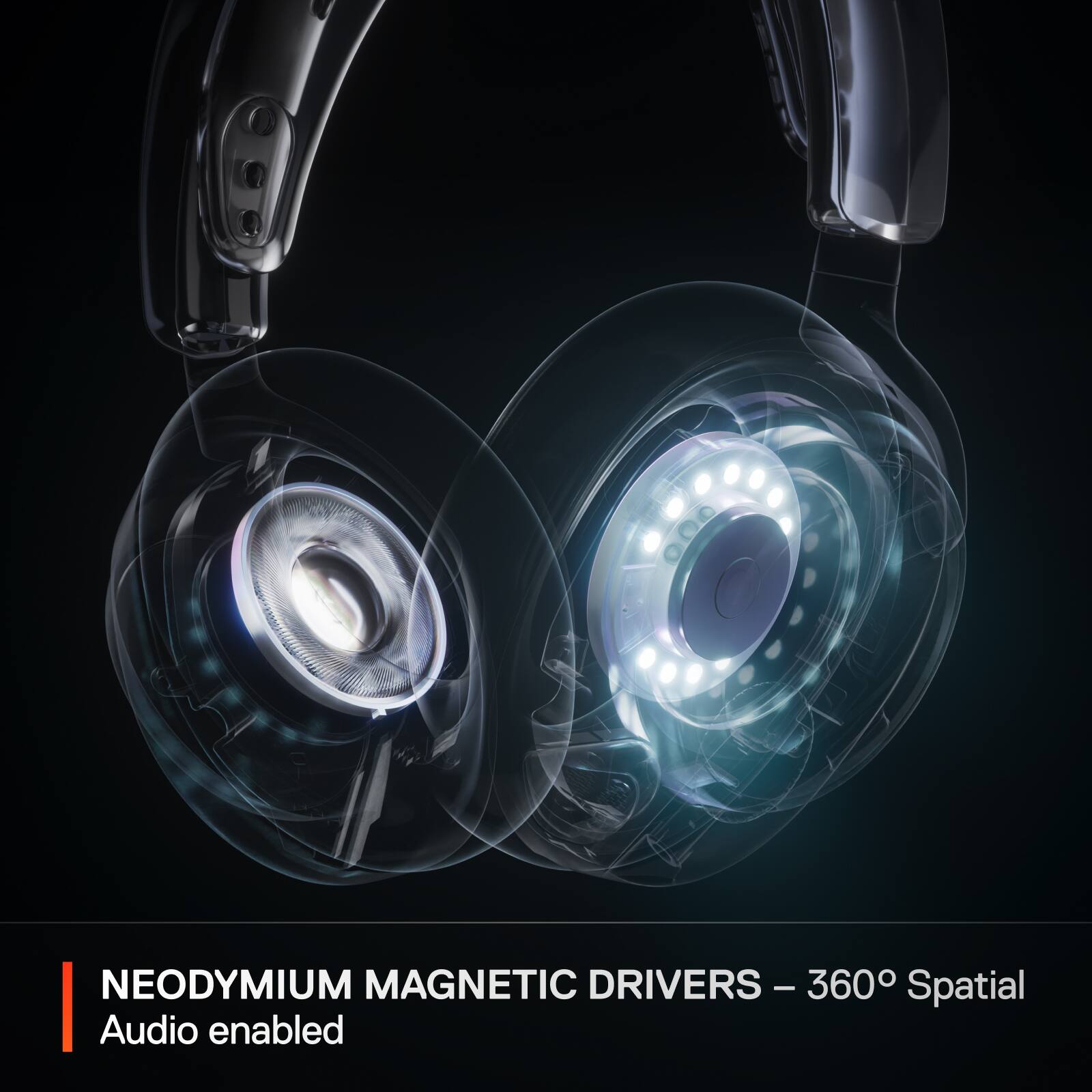NEODYMIUM MAGNETIC DRIVERS - 360 - 360 Spatial Audio enabled