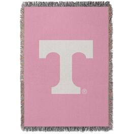 Chad & Jake - Tennessee Volunteers Woven Blanket - Pink