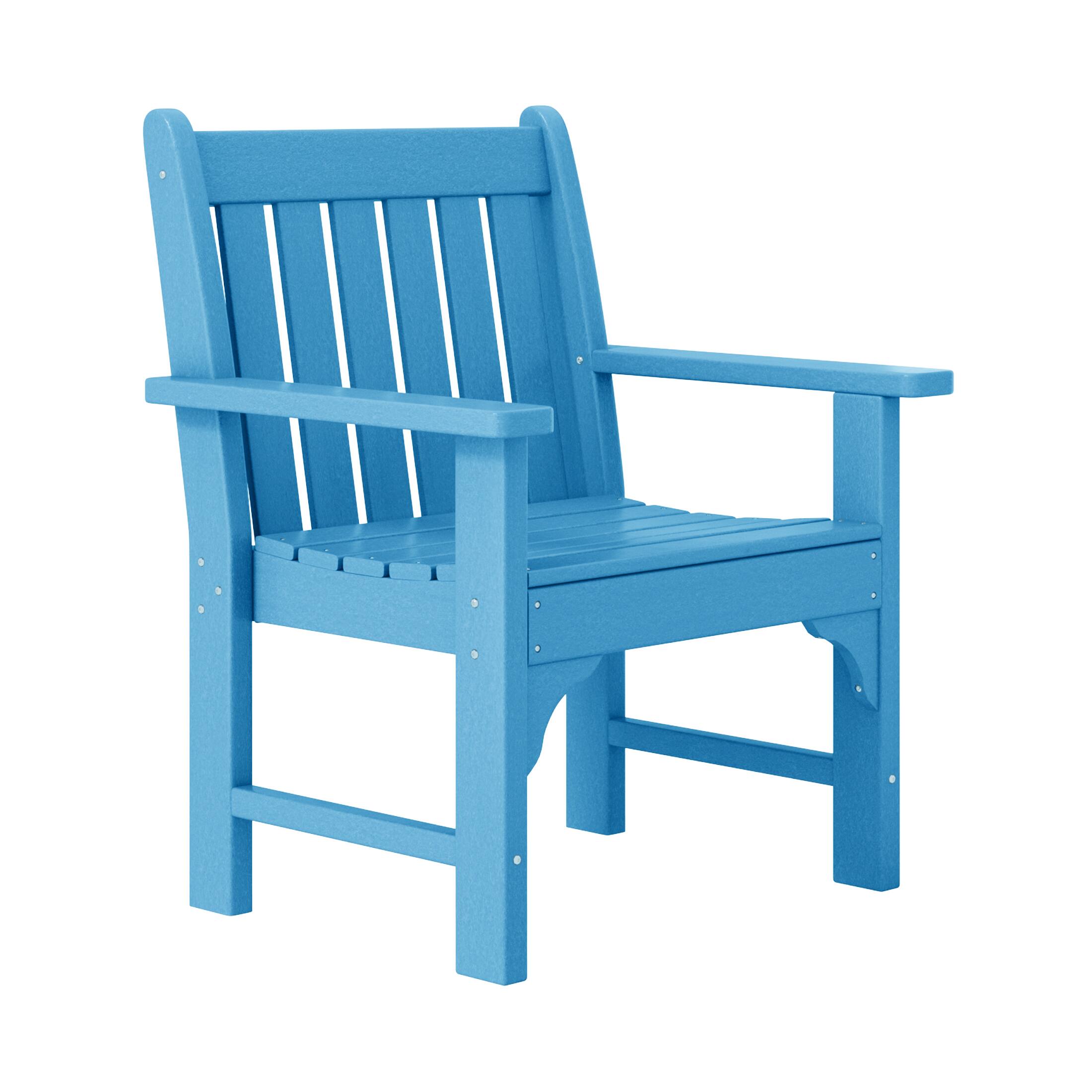Back. WestinTrends - WestinTrends Malibu 5-Piece HDPE Outdoor Patio Furniture Couch and Rocking Chair Set - Pacific Blue.
