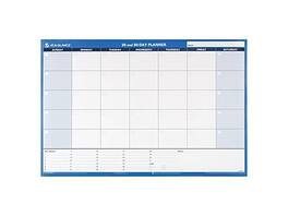 AT-A-GLANCE - 30-60 Day 24"H x 36"W Dry Erase Monthly Wall Calendar - Blue