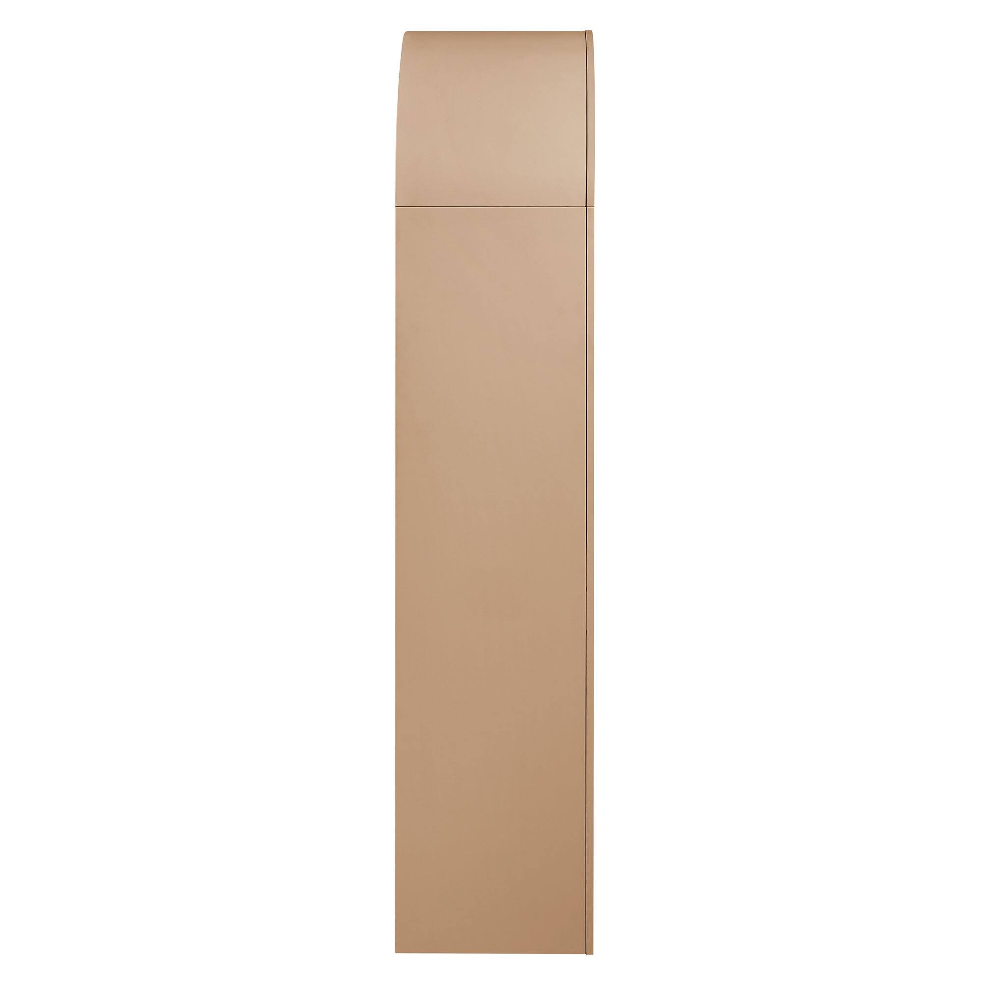 Alt View 2. Modway - Caleb 4 Arched Display Shelf Bookcase by Modway - Tan.