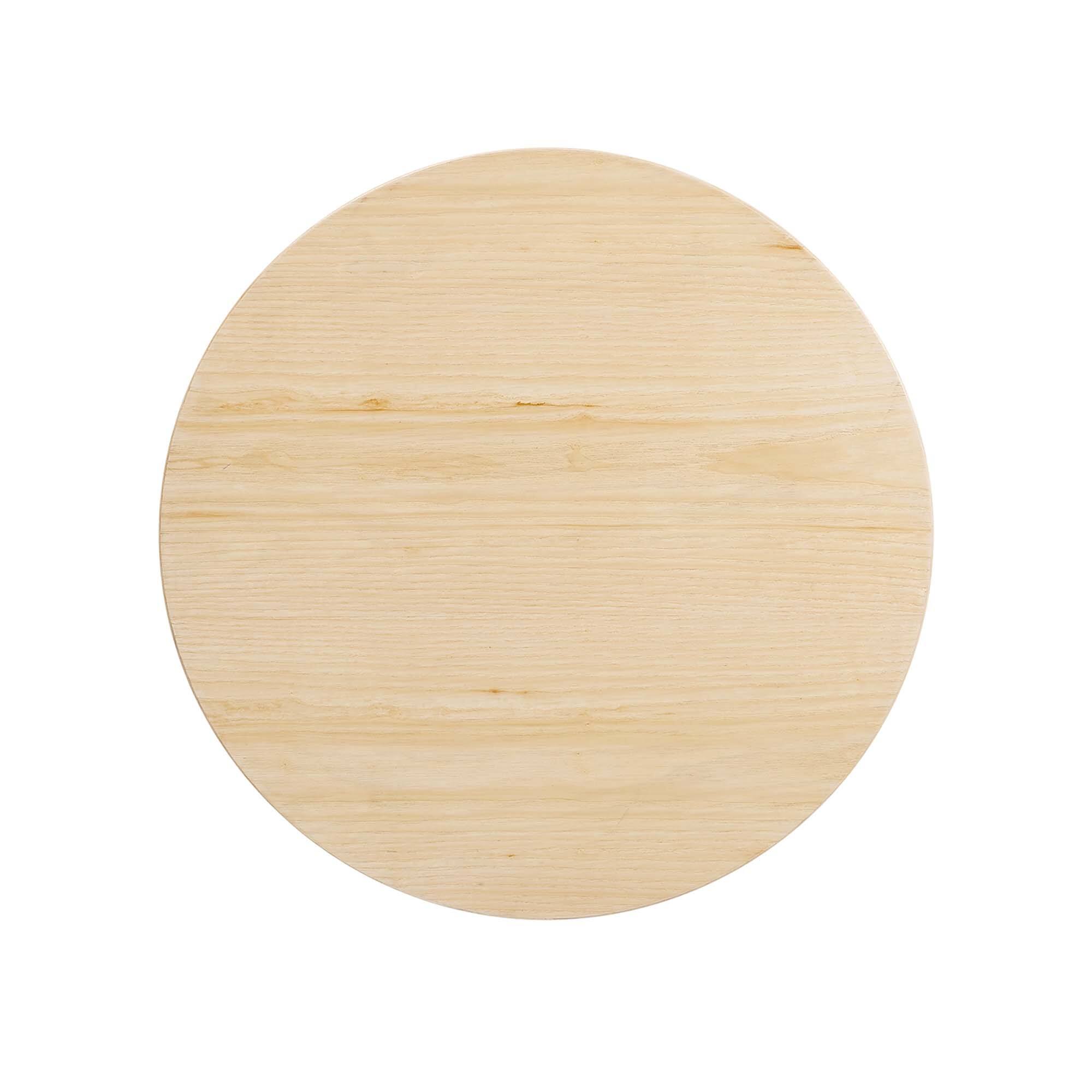 Alt View 2. Modway - Lippa Round Wood Bar Table - Black Natural.