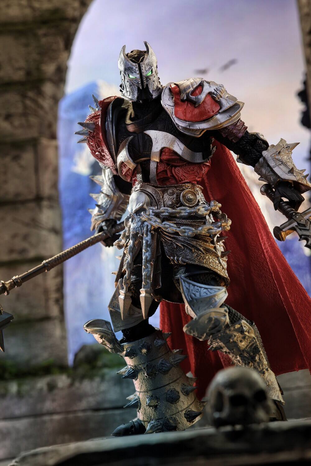 Alt View 3. McFarlane Toys - McFarlane Vault Collection - Spawn - Medieval Spawn 7" Action Figure   - COLLECTIBLES - Multicolor.